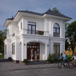 Thiết kế biệt thự 2.5 tầng 7x15m hiện đại