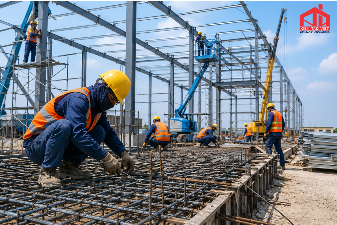 Tiêu Chuẩn An Toàn Trong Thi Công Công Nghiệp
