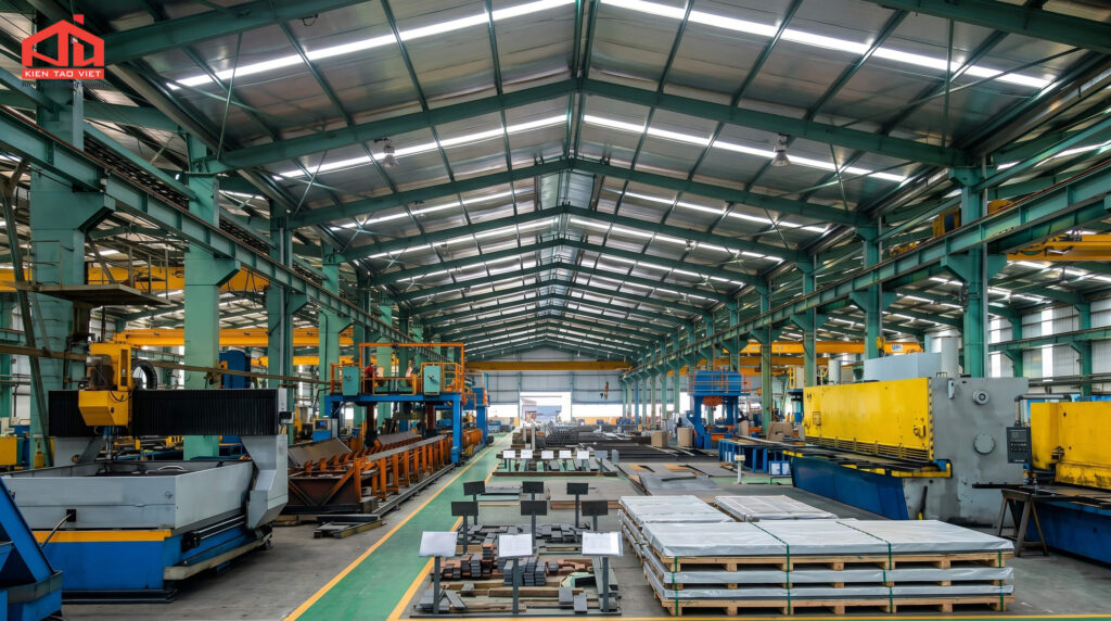 Xu Hướng Thiết Kế Nhà Xưởng Tối Ưu Diện Tích Năm 2026