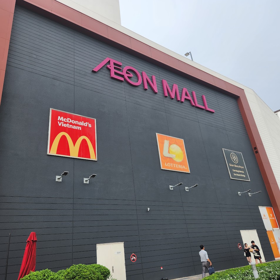 Dự án xây dựng thiết kế quảng cáo cho AEON MALL BÌNH DƯƠNG CANARY