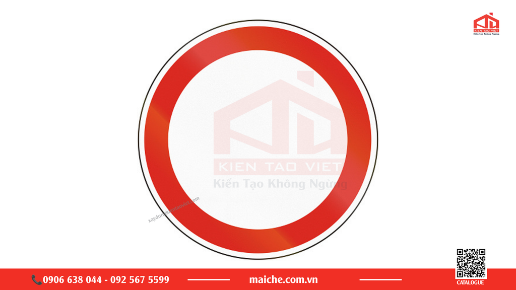 Biển cấm và biển hạn chế tiếp cận