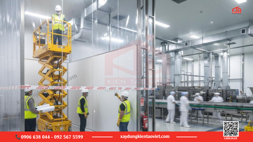 Cải Tạo Văn Phòng Tại VSIP 3 Trọn Gói, Không Gián Đoạn Sản Xuất