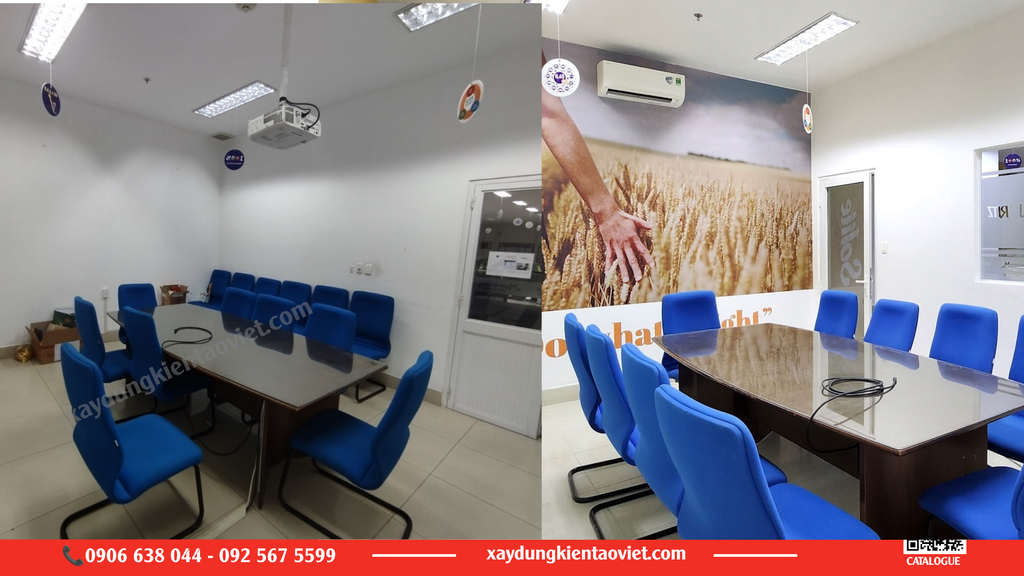 Cải tạo văn phòng tại Nhơn Trạch đáp ứng nhu cầu doanh nghiệp công nghiệp