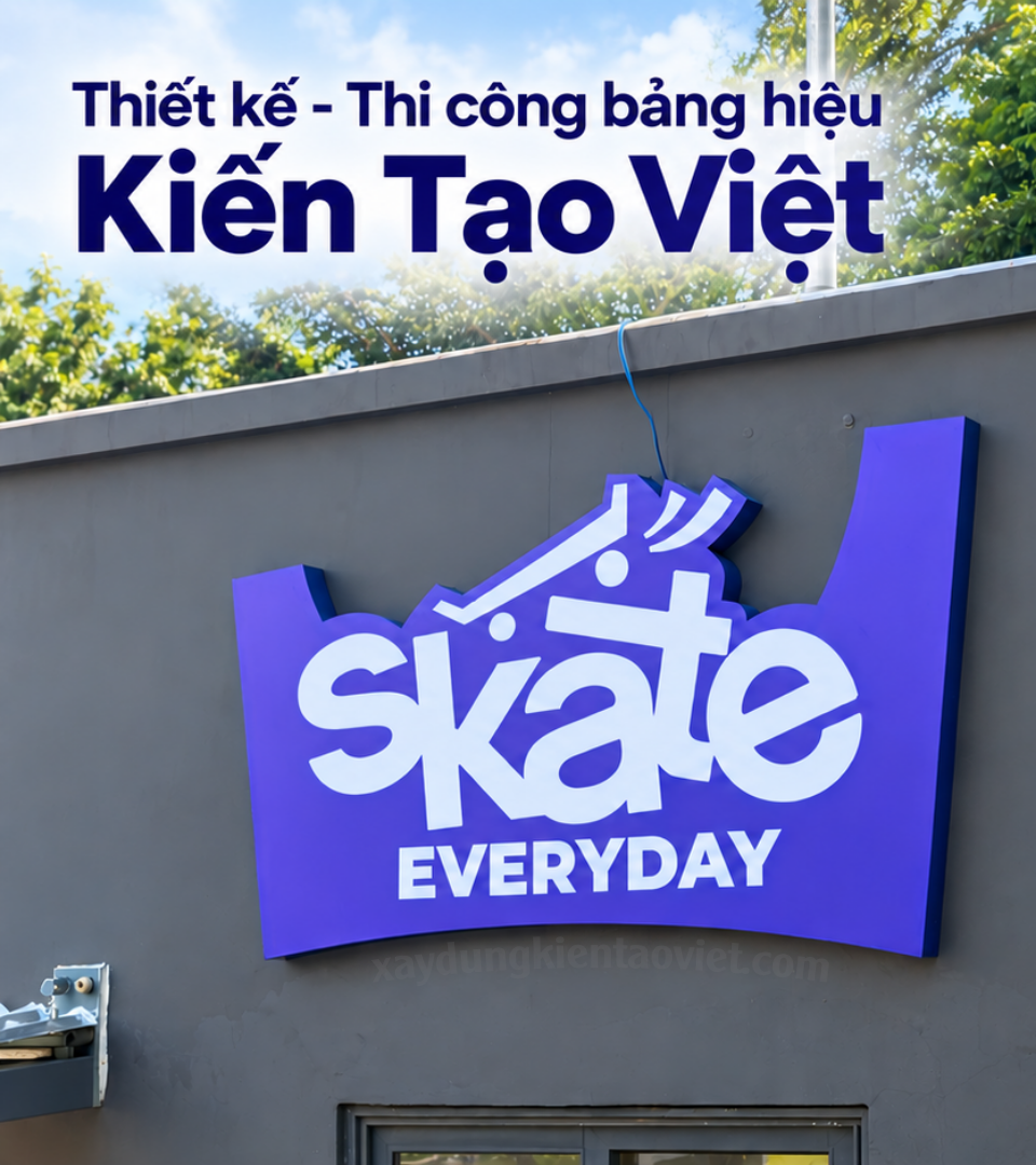 Thi công bảng hiệu nhà máy: 7 nội dung cần chốt trước khi triển khai